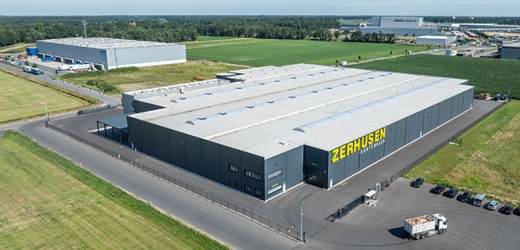 Luftaufnahme des Zweitwerks in Rieste nach Fertigstellung