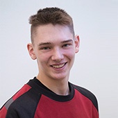 Portrait eines Auszubildenden