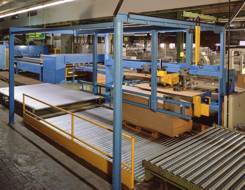 Einblick in die Produktion im Jahr 1996