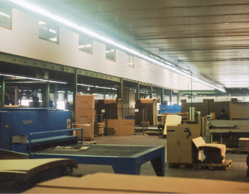 Maschinenpark in der Produktion