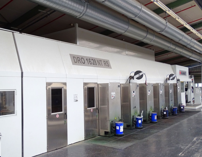 DRO 1628 NT RS: Drucken und stanzen in einer Maschine