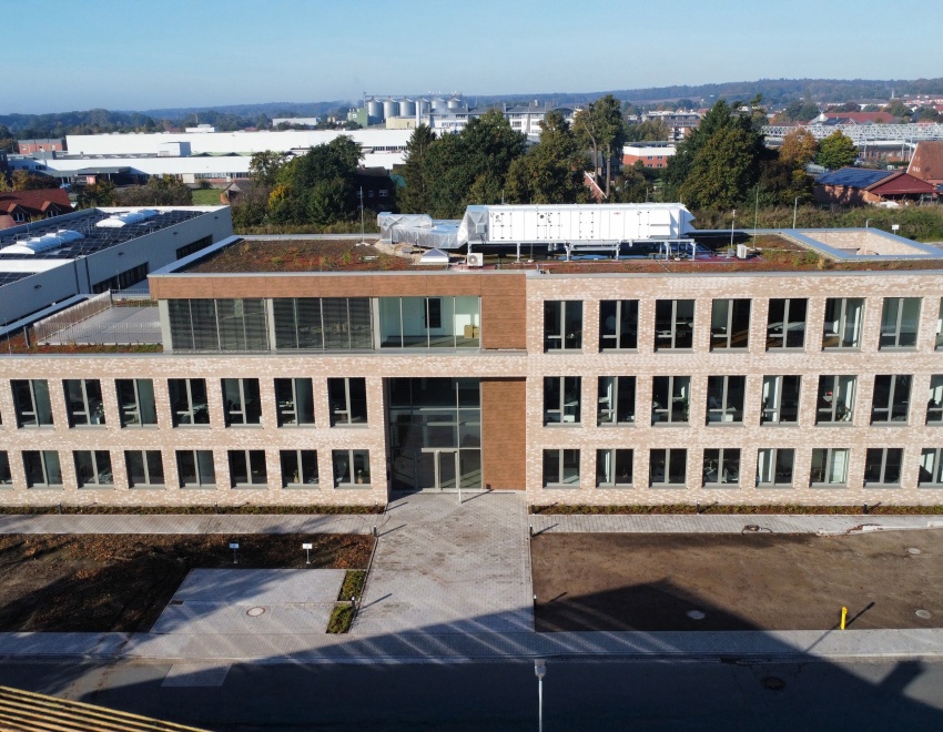 Neues, nachhaltiges Bürogebäude in der Industriestraße errichtet