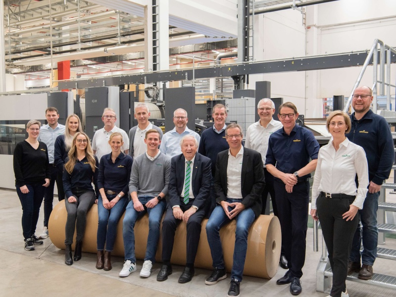 Gruppenfoto des erweiterten Führungskreis